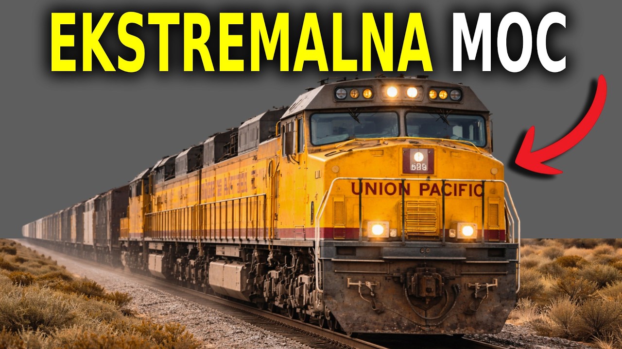 DDA40X Najpotężniejsza Lokomotywa DIESEL, Jaką Kiedykolwiek Zbudowano