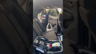 Dog Hiding Under Car’s Back Couch as a Lady Looks for It and POV Laughs