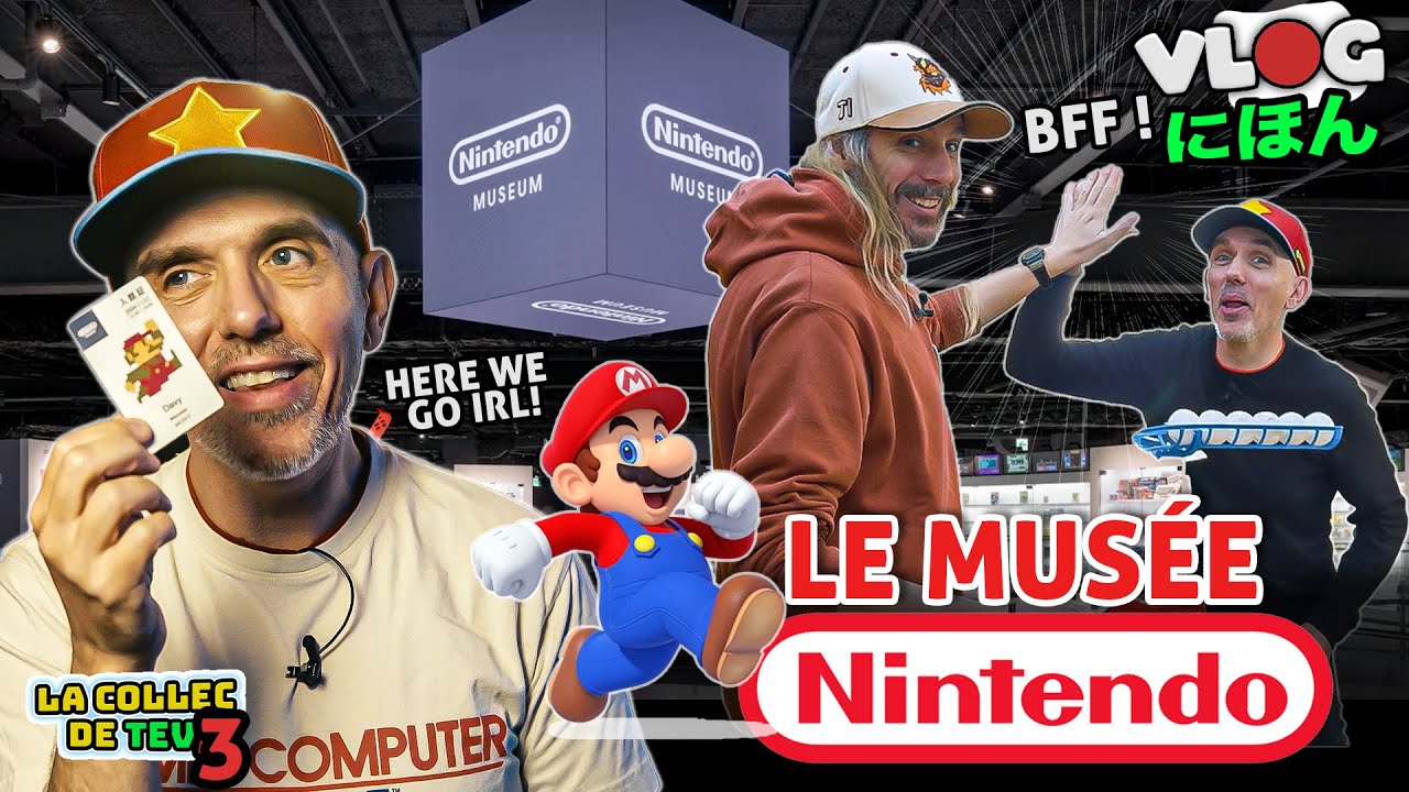 ON VISITE LE MUSÉE NINTENDO FT @Tev - Ici Japon