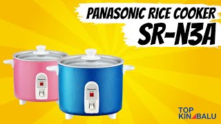 PANASONIC 0.27L BABY RICE COOKER SR-3NA by TOP KINABALU
