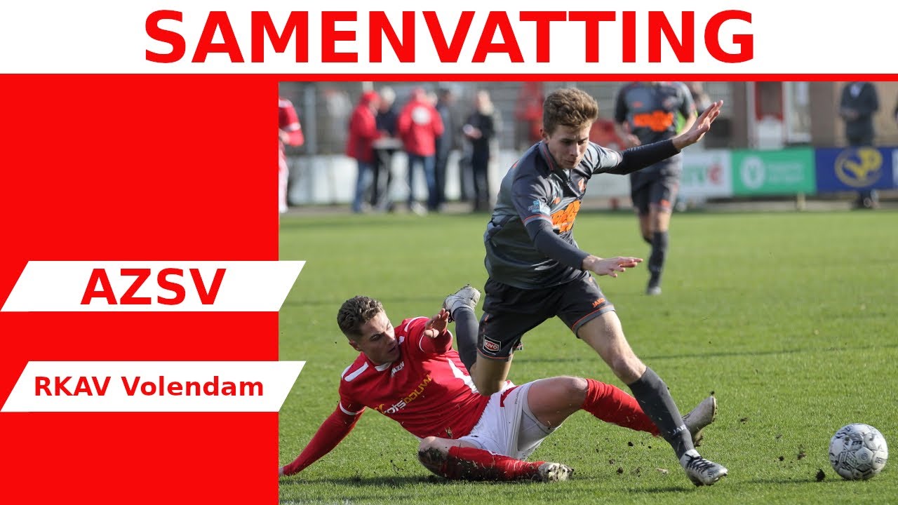 Samenvatting AZSV vs RKAV Volendam (26-02-2022)