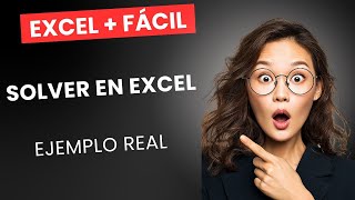 SOLVER en Excel Paso a Paso 🚀 Optimiza CUALQUIER problema en segundos (Ejemplo Real) #excel #viral
