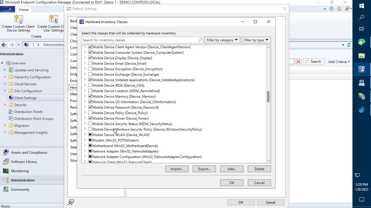 Deep dive on how hardware inventory works in microsoft configuration
