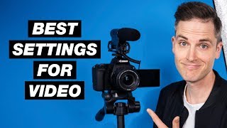 How to Shoot a Video for YouTube (Best Camera Settings for Video Tutorial)