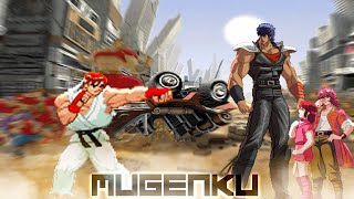 Heavy Damage Combo Ryu vs Kenshiro The Hokuto Shinken Master! Street Fighter MUGEN Multiverse