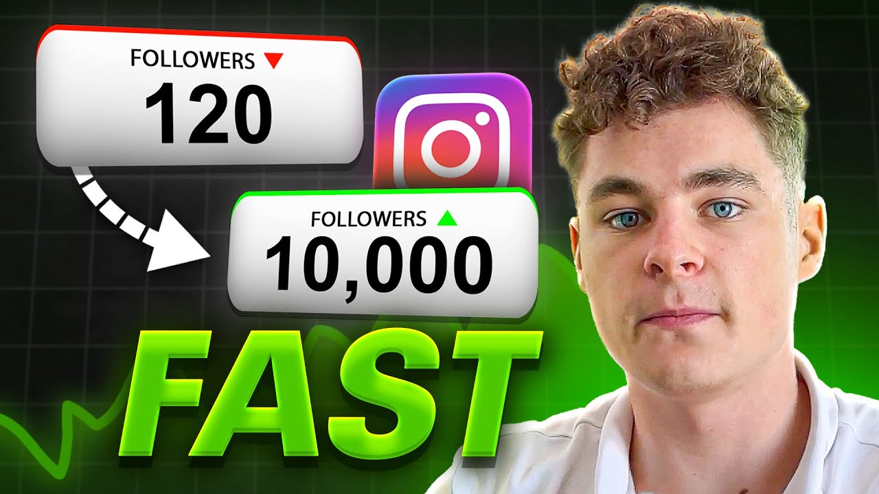 The Fastest Way to Grow to 10k Followers on Instagram - YouTube