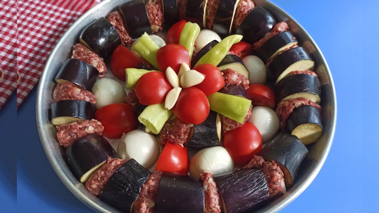 PATLICAN KEBABI, PATLICAN DİZMESİ TARİFİ, PATLICANLI YEMEKLER, NEFİS YEMEK TARİFLERİ ????????