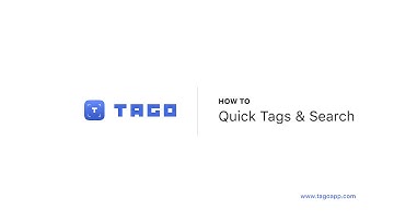 Tago - Snap, Tag and Find your Photos - Quick Tags and Search