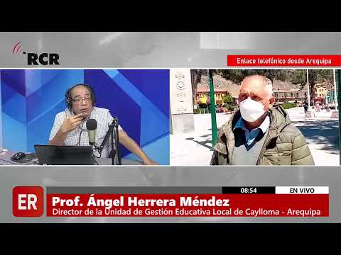 CAYLLOMA: I.E. SE ESTÁN PREPARANDO PARA EL INICIO DE CLASES PRESENCIALES