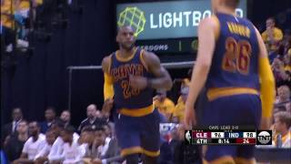 The Cavaliers and Pacers Go Back and Forth In The Fourth Quarter! | April 20, 2017