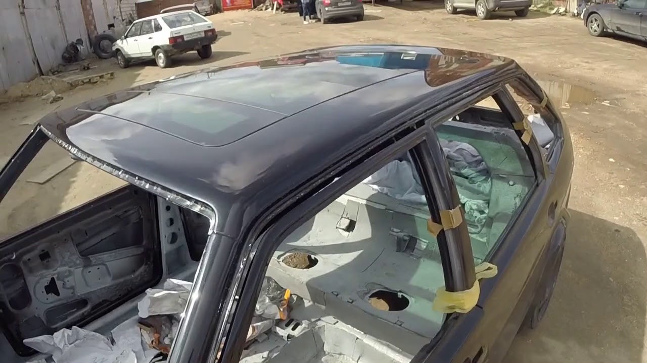 Полноприводная девятка(ВАЗ 2109 4x4) VR6 с панорамной крышей от FIAT ...