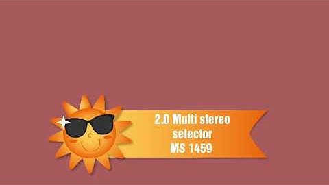 2.0 Multi Stereo Selector