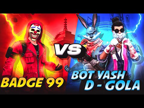 Badge99 Vs Pro Friends Intense Match Who Will Win? - Garena Free Fire