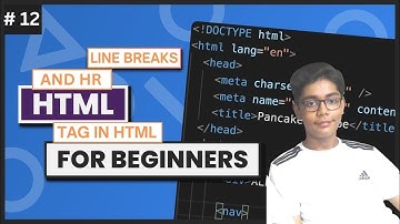 HTML Tutorial for Beginners In Urdu-Hindi 12 - HR and BR Tags