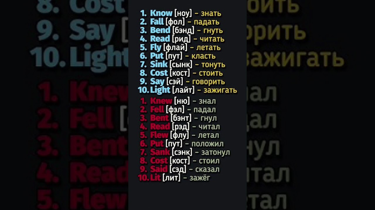 Учим Английский по 5 минут в день! 