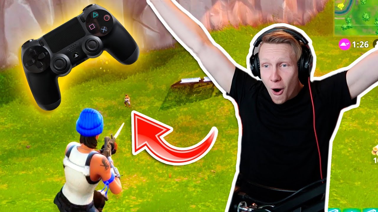 Fortnite PS4 challenge!! - [Fortnite]