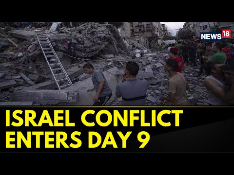Israel-Hamas Conflict Enters Day 9 | Hamas Unit Commander Ali Qadi Killed In Airstrike | News18