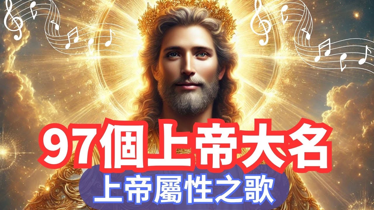 🎶💥【【震撼】上帝的97個神聖稱號完整詮釋｜屬性之歌】《帶你認識上帝的97種榮耀》The Song of The 97 Mighty Names of God
