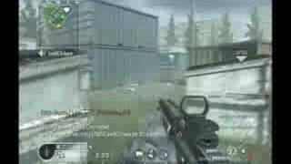Call of Duty 4 - 21 Kills Streak on Shipment - Headquarters