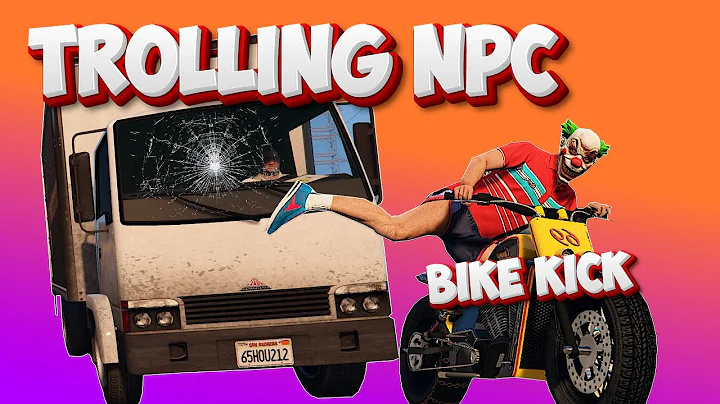 ANGRY NPCs IN GTA 5 | TROLLING | BIKE KICK