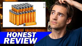 Amazon Basics AAA Alkaline High-Performance Batteries Review | 36 Pack Long Lasting Power