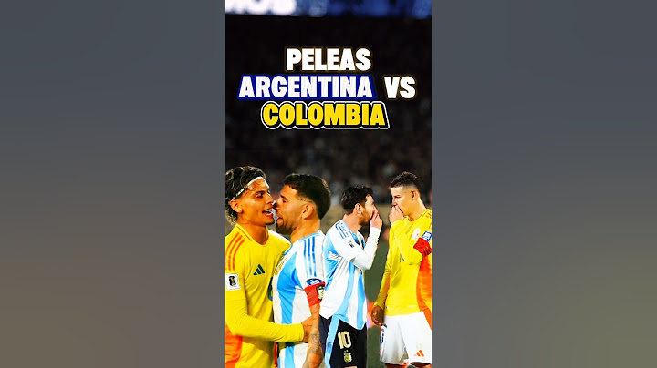 esto fue lo que le dijo Messi a James #futbol #football #argentina #colombia #eliminatorias