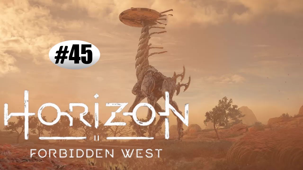Horizon Forbidden West 🏹 45 Langhals die Stillsande YouTube