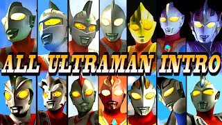 Ultraman FE3 - All Ultraman Intro ( include Glitter Tiga ver. ) 1080p HD 60fps