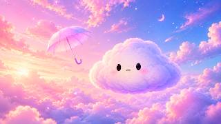 Pastel Twilight Cloudscape for TV | Floating Umbrella Sky 3 Hours