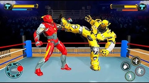 Robot Kung Fu Fighting Games - Android Gameplay