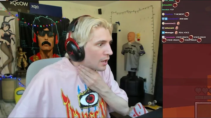 xQc Leaks His Real Voice