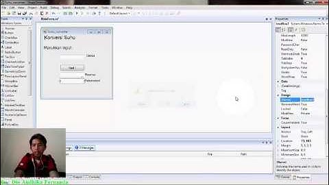 Tutorial Membuat Program Konversi Suhu C# menggunakan 