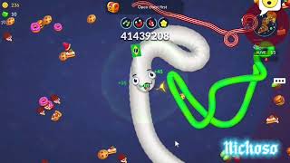 Snake vs Worms: Fun .io Zone | 61 million score 💯🏆 screenshot 2