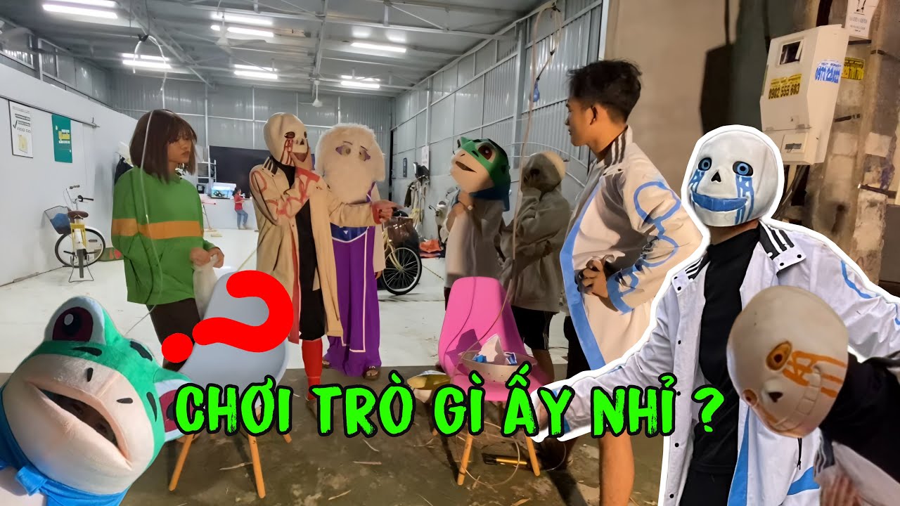 Anh Bốn Sans và 606 Sans Rủ cả nhóm chơi trò đẳng cấp nhất thế giới ...