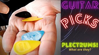 What is a Guitar Pick / Plectrum for beginners. | How to hold a guitar pick / guitar plectrum
