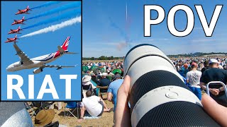 ✈ POV Aviation Photography | RIAT 2022 Saturday Show