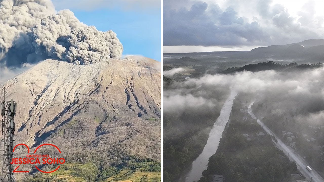 Bulkang Bulusan at Bulkang Kanlaon, nagbanta sa loob lang ng isang buwan! | Kapuso Mo, Jessica Soho