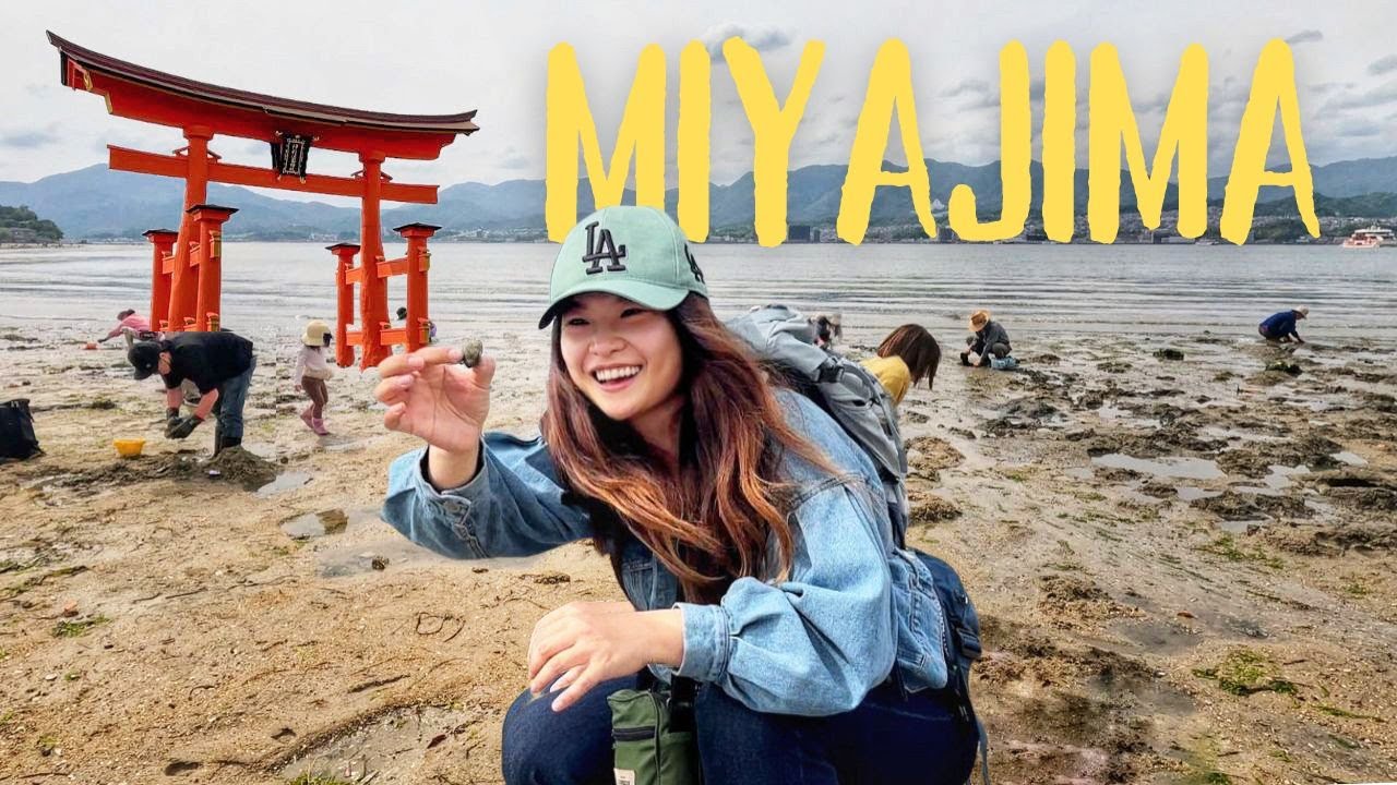 Clam digging, hiking Mount Misen on Miyajima, Hiroshima Japan EP 2 🇯🇵