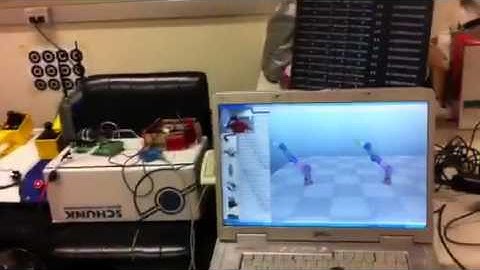 Lwa3 manipulator control with augmented reality via V-rep