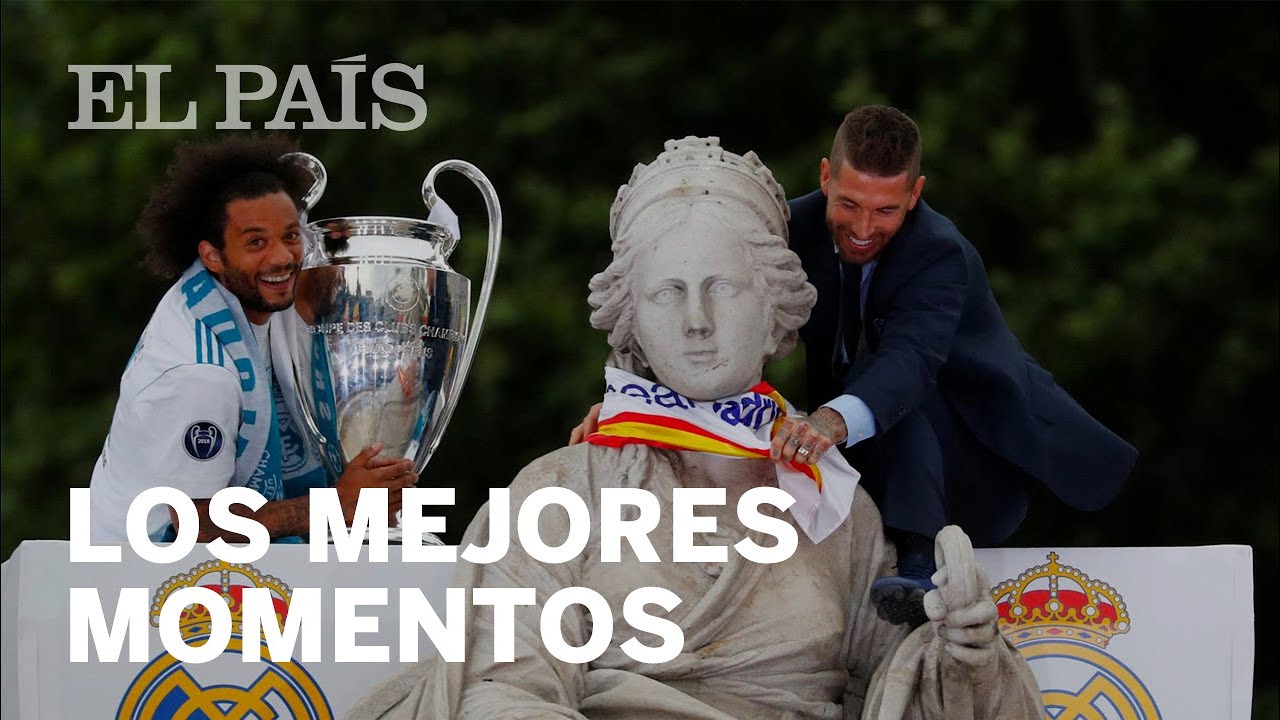 Los mejores momentos de la CELEBRACIÓN DE LA CHAMPIONS del REAL MADRID ...