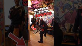 Imagine the Akatsuki but with swords 🤔 #anime #akatsuki #games #naruto