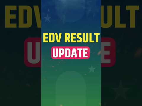 Edv result update
