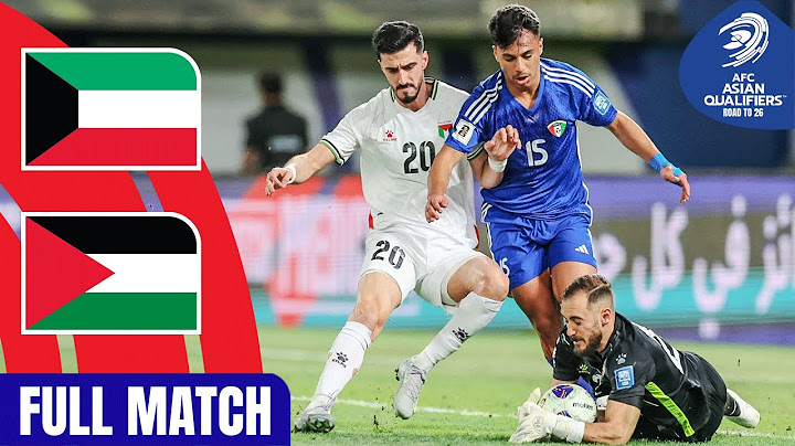 Kuwait vs. Palestine | Full Match | AFC Asian Qualifiers™ Road to 26