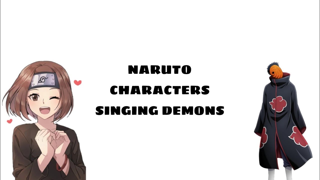 Naruto Characters Singing 