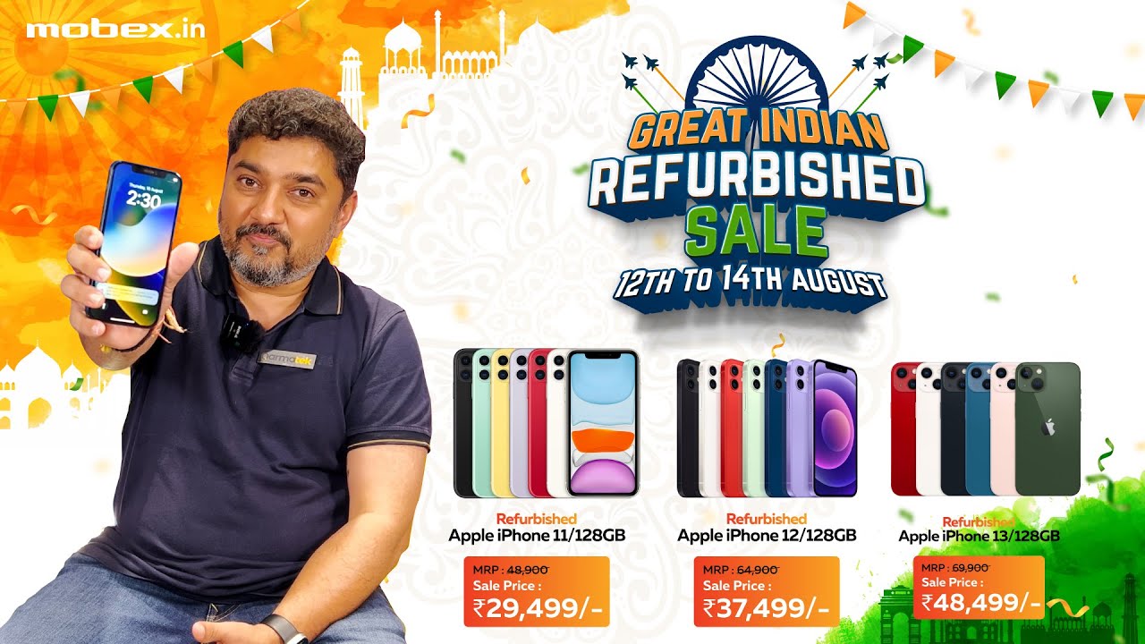 Launching Great Indian Refurbished Sale | Reality of Refurbished (ROR) With Krunal Shah | Mobex.in