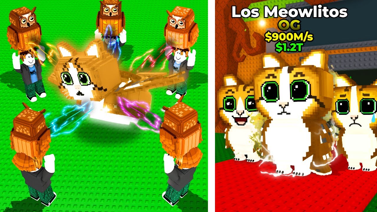 I Unlocked Brand New LOS MEOWLITOS Ritual in Steal A Brainrot!