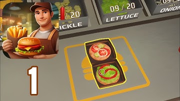 Fast Food Revolution - Gameplay Walkthrough Part 1 - Tutorial (Android, iOS)