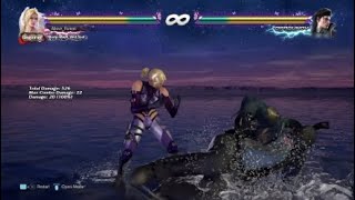 Tekken 7 Nina...Dirty tech trap crossup