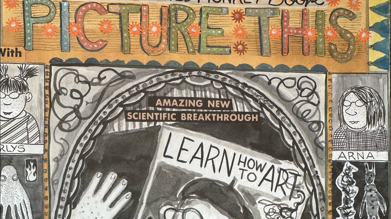 A close look and read aloud of Picture This by Linda Barry