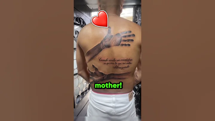 He Got His Mother’s Embrace Tattooed On His Back🥰 (@flakit0_69)